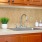kitchen with woooden cabinets